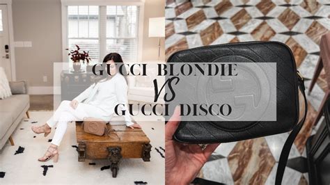 gucci soho disco vs blondie|gucci blondie bag.